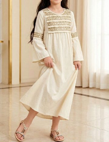 Rochie Shein Kids, crem
