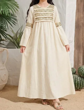 Rochie Shein Kids, crem