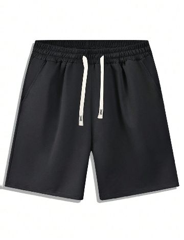 Pantaloni scurti SHEIN, negru