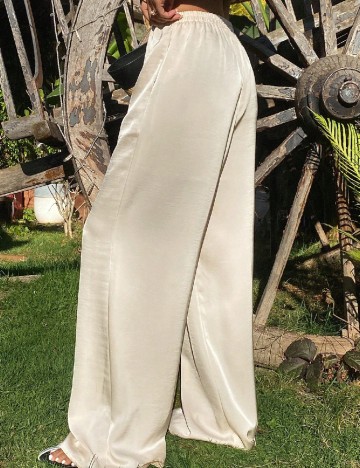 Pantaloni Dazy, crem