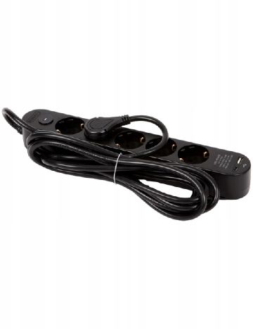 Prelungitor, 3m Pro-Max, negru