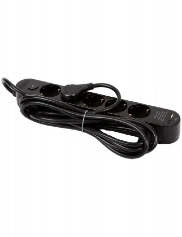 Prelungitor, 3m Pro-Max, negru
