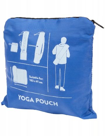 Geanta de umar pentru saltea de Yoga, 183 x 61 cm Dayes, albastru