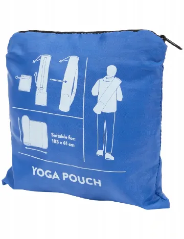 Geanta de umar pentru saltea de Yoga, 183 x 61 cm Dayes, albastru
