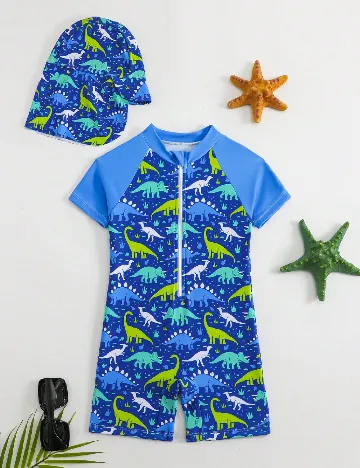 Costum de baie Shein Kids, mix culori