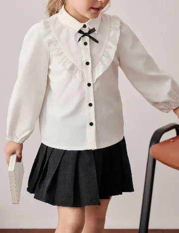 Camasa Shein Kids, alb