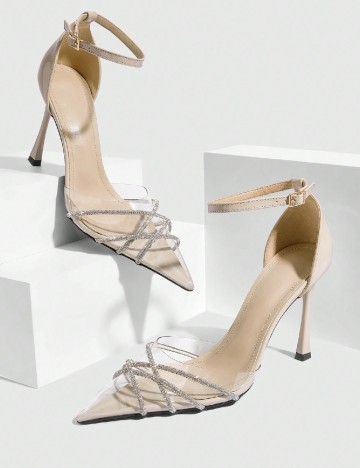 Pantofi SHEIN, crem