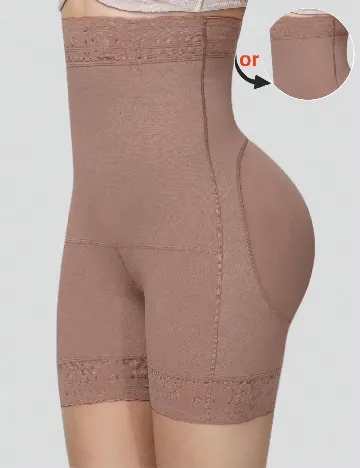 Colanti modelatori SHEIN, roz pudra