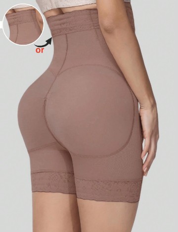 Colanti modelatori SHEIN, roz pudra