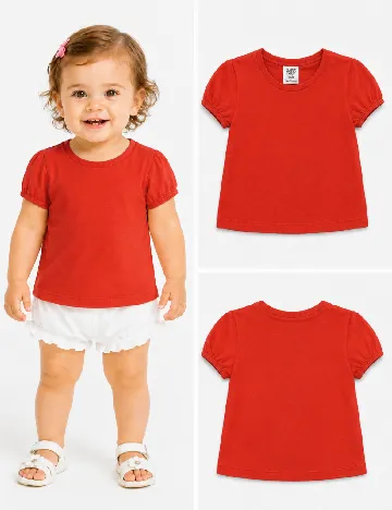 Tricou Zara, portocaliu