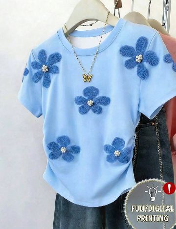 Tricou SHEIN, albastru