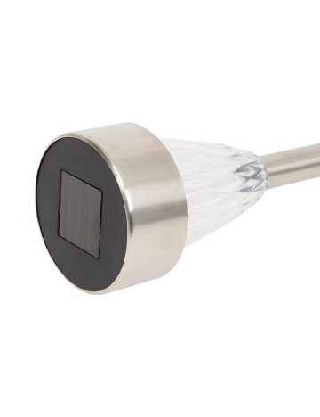 Lampa LED solara ACTION, gri