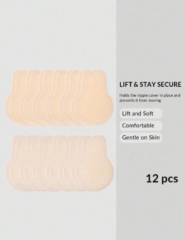 Patch-uri pentru sani SHEIN, crem