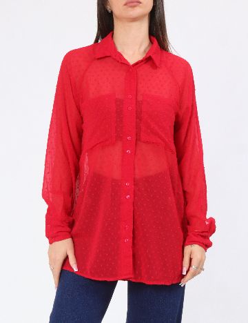 Camasa Bershka, rosu