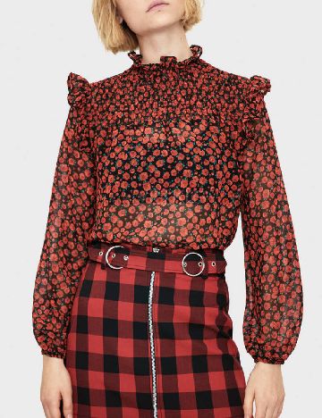 Bluza Bershka, floral print