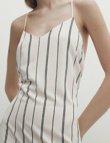 Rochie lunga Massimo Dutti, bej