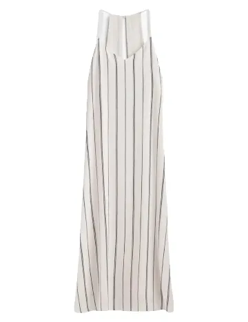 Rochie lunga Massimo Dutti, bej