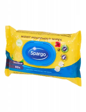 Servetele umede multisuprafete Spargo, alb