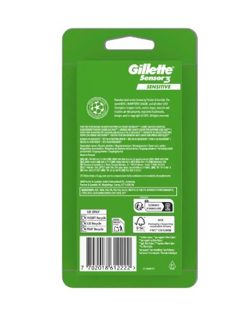 Set aparate de ras 8 bucati Gillette, mix culori
