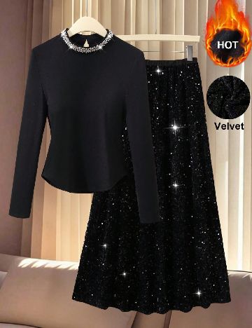 Compleu SHEIN, negru