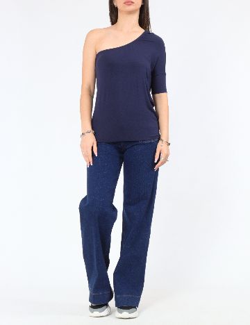 Bluza Bershka, bleumarin