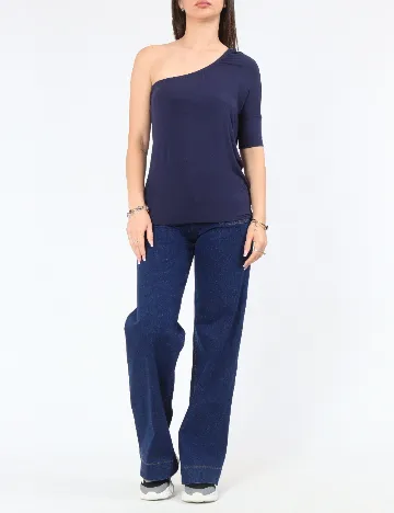 Bluza Bershka, bleumarin