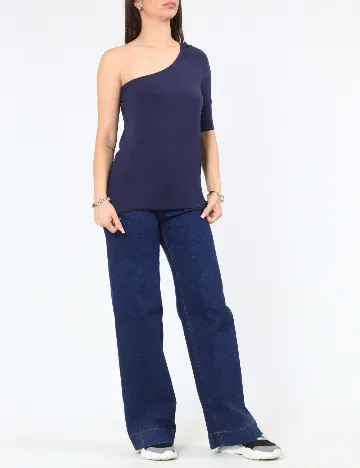 Bluza Bershka, bleumarin