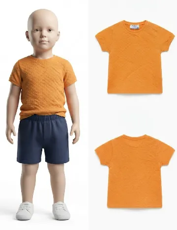 Tricou Zara, portocaliu