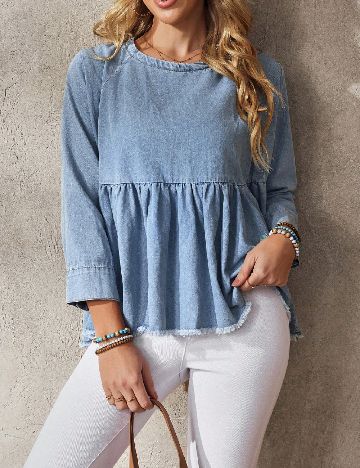 Bluza SHEIN, albastru