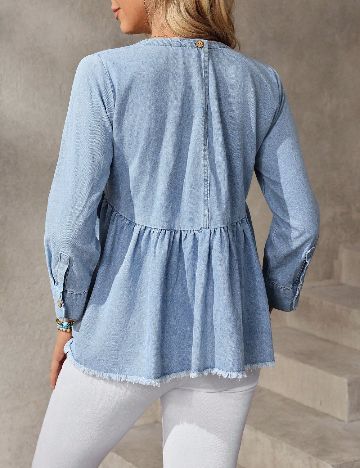 Bluza SHEIN, albastru