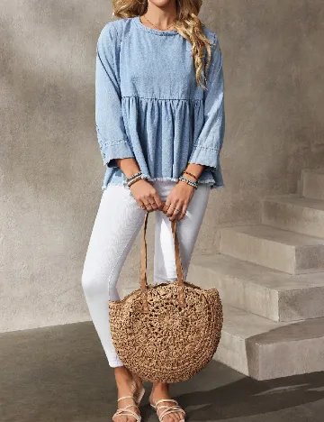 Bluza SHEIN, albastru