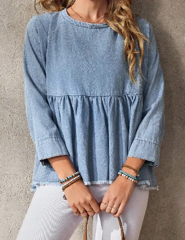 Bluza SHEIN, albastru