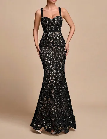 Rochie lunga SHEIN, negru