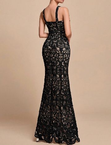 Rochie lunga SHEIN, negru