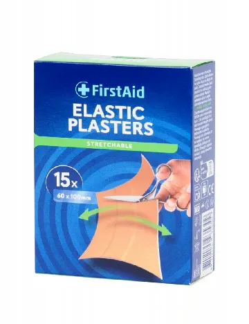 Set plasturi , 15 bucati ACTION, maro