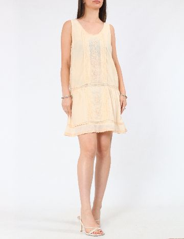 Rochie scurta Zara, crem