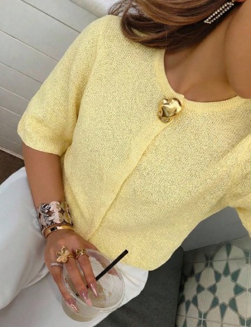 Bluza SHEIN, galben