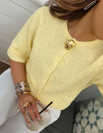 Bluza SHEIN, galben