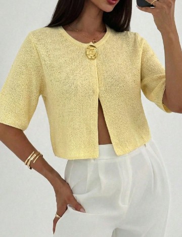 Bluza SHEIN, galben
