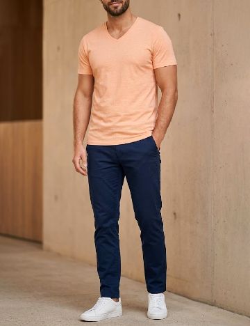 Tricou Bershka, portocaliu