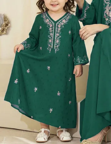 Rochie Shein Kids, verde