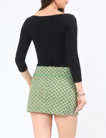 Fusta Zara, verde