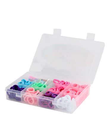 Set elastice pentru bratari Toys Amsterdam, mix culori
