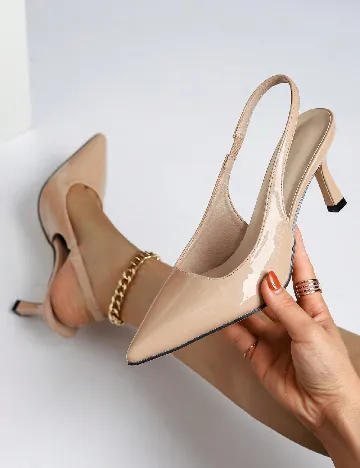 Pantofi SHEIN, crem