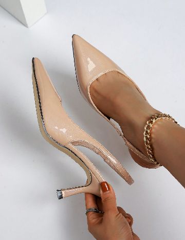 Pantofi SHEIN, crem
