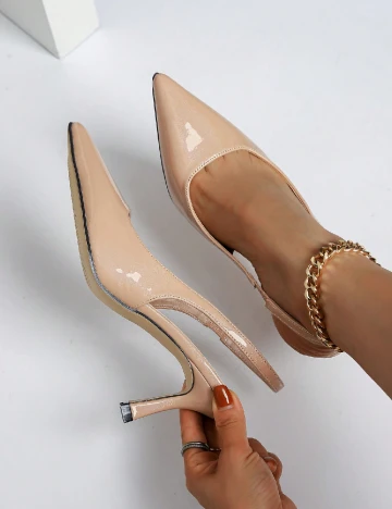 Pantofi SHEIN, crem