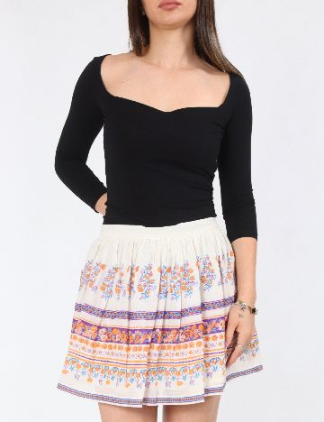 Fusta Zara, floral print