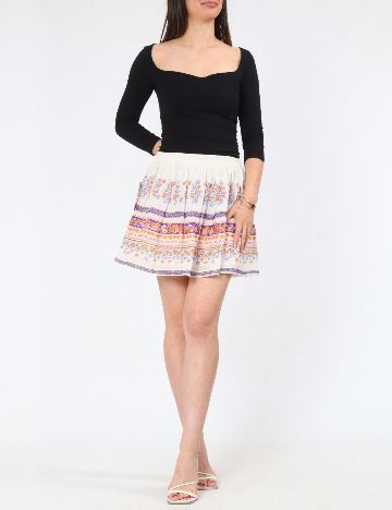 Fusta Zara, floral print