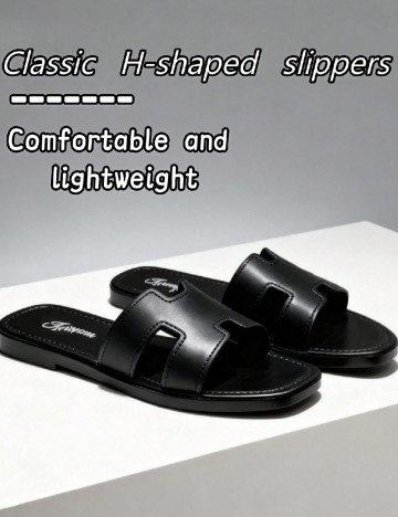 Slapi SHEIN, negru