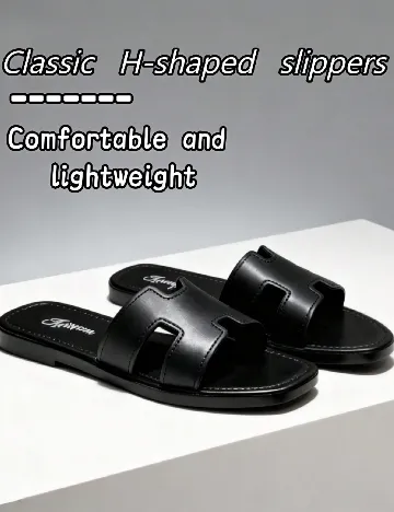 Slapi SHEIN, negru